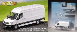 MERCEDES BENZ SPRINTER VAN WHITE-UKVAN1005